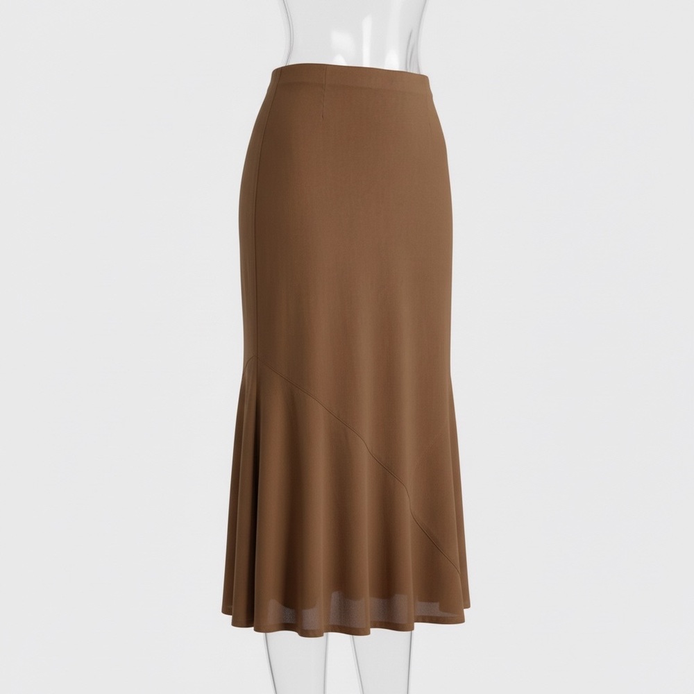 White Stag Classic Tan Midi Skirt